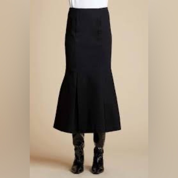 NWT Khaite Levine Skirt in Black - size 25 - Picture 3 of 8